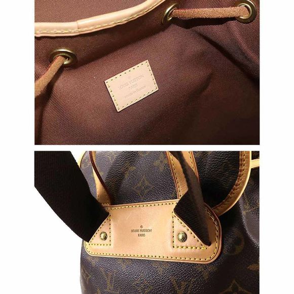 Louis Vuitton Monogram Sac Bosphore Backpack Rucksack Brown - Picture 7 of 7